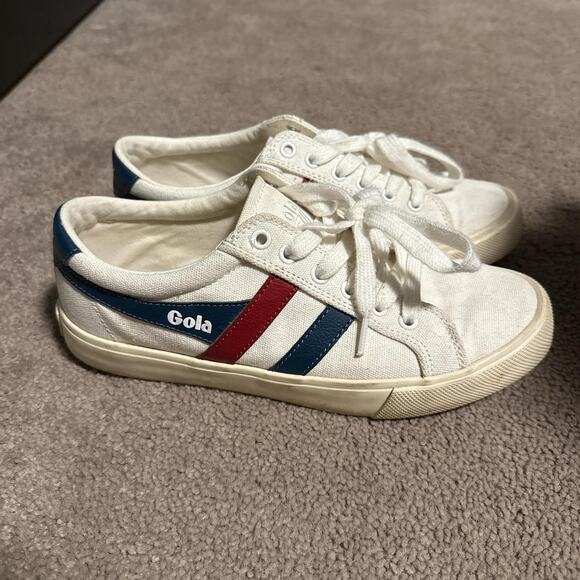 Gola white canvas sneakers - Picture 1 of 6